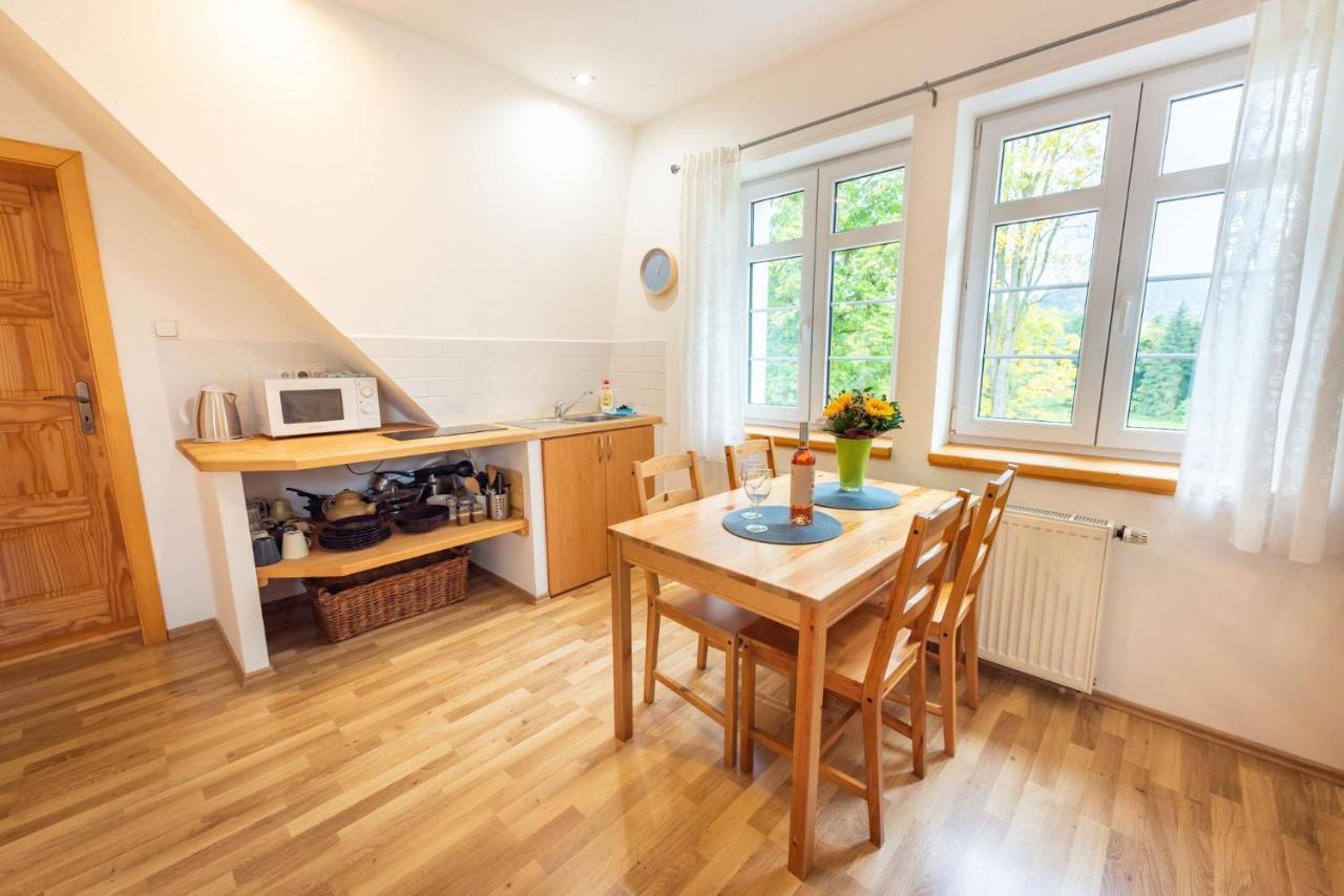 Apartmany Pod Krizovym Vrchem Adršpach エクステリア 写真